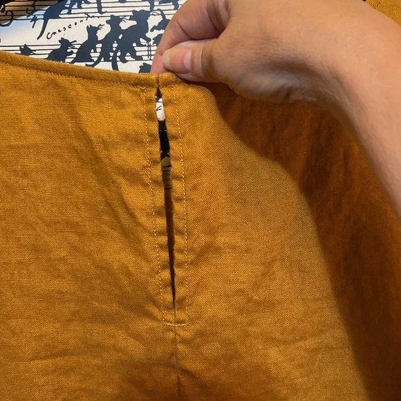 Garnet Hill Linen Dress - Picture 4 of 8